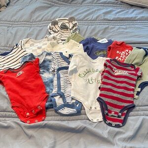 Assorted Baby Onesies Set